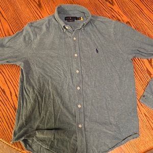 Men’s teal dress shirt in very good condition